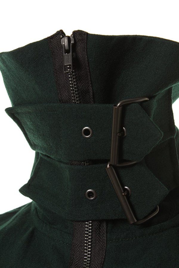 画像4: 【 50%OFF セール280,500円→140,250円】 ANN DEMEULEMEESTER アンドゥムルメステール BOMBER JACKET MONROE PINE{1602-3002-202-049-AFA} (4)