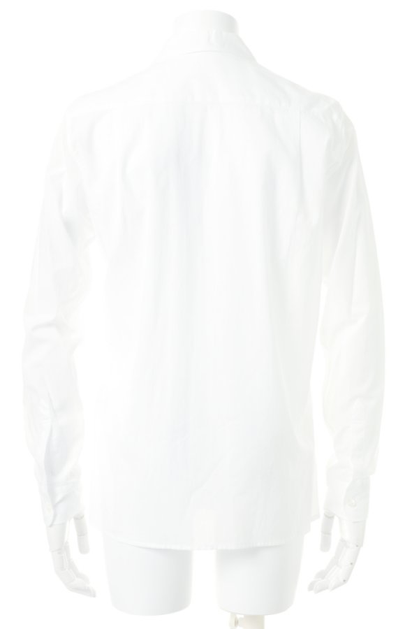 画像2:  {SOLD} ANN DEMEULEMEESTER アンドゥムルメステール SHIRT COTONE WHITE {2101832007-004(132-3606/120)-ACA}  :2101832007-004  (2)