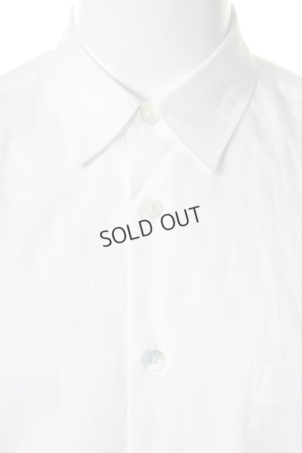 画像4: {SOLD}ANN DEMEULEMEESTER アンドゥムルメステール SHIRT COTONE WHITE{2101832007-004(132-3606/120)-ACA} (4)