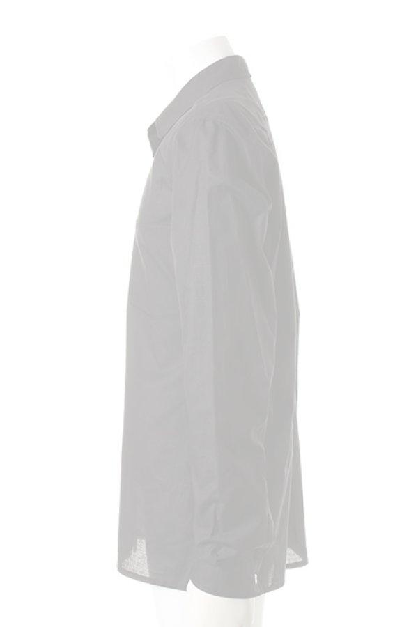 画像3:   ANN DEMEULEMEESTER アンドゥムルメステール SHIRT COTONE BLACK {2101841001-013(1413600120)-ADS}  :2101841001-013-5  (3)