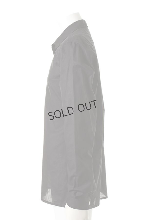 画像3: {SOLD}ANN DEMEULEMEESTER アンドゥムルメステール SHIRT COTONE BLACK{2101841001-013(1413600120)-ADS} (3)