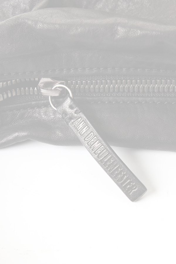 画像3:   ANN DEMEULEMEESTER アンドゥムルメステール BAG KRAMER BLACK+BOZO BLACK {2102941073-013(1418406272)-ADS}  :2102941073-013-0  (3)