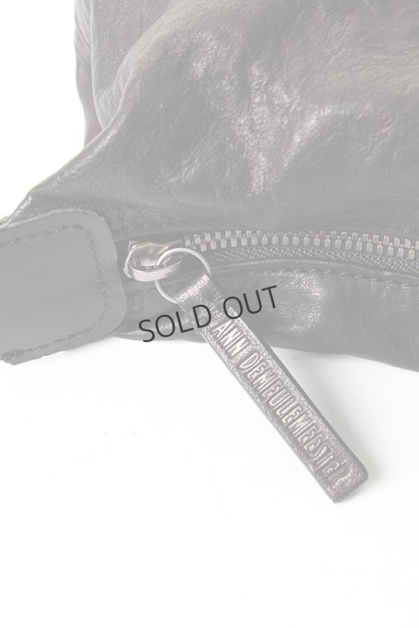 画像3: {SOLD}ANN DEMEULEMEESTER アンドゥムルメステール BAG KRAMER BLACK+BOZO BLACK{2102941076-013(1418416272)-ADS} (3)