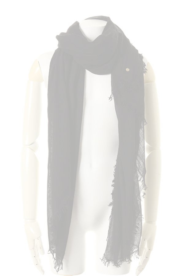 画像2:   ANN DEMEULEMEESTER アンドゥムルメステール SCARF CASIMIR {1602-8670-408-099-AFA}  :2102962030-013-00  (2)