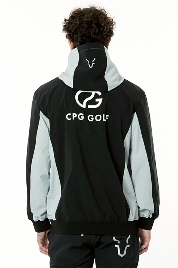 CPG GOLF トラックジャケット　黒 CPG GOLF トラックジャケット黒