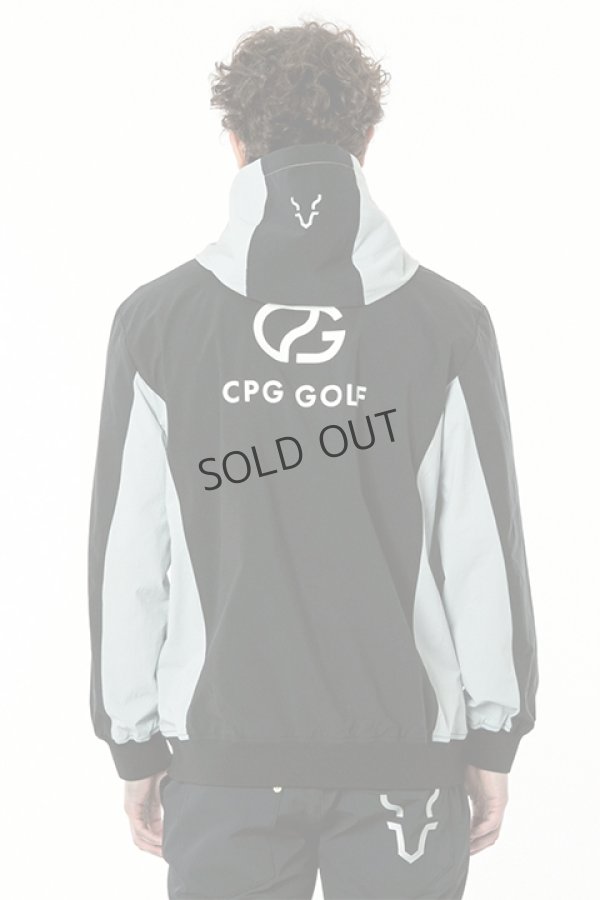 画像2: CPG GOLF シーピージーゴルフ 2WAYストレッチタフタトラックジャケット{-BDS} (2)