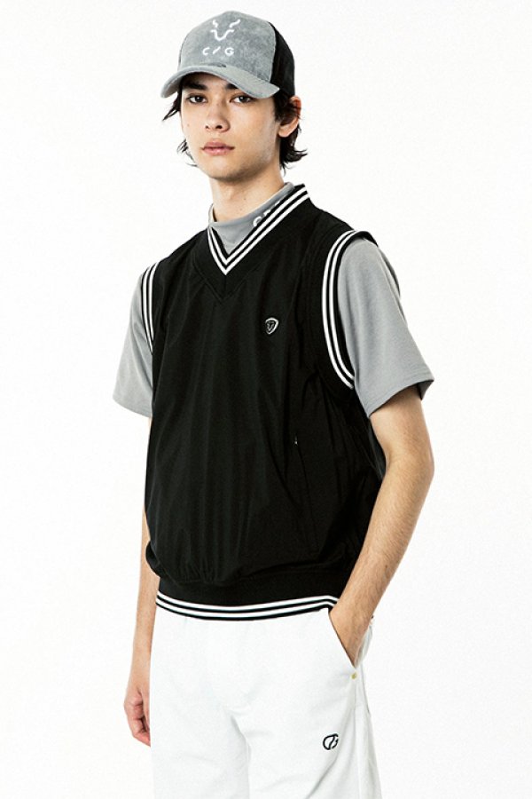 画像3: CPG GOLF シーピージーゴルフ ストレッチタフタベスト{-BDS} (3)