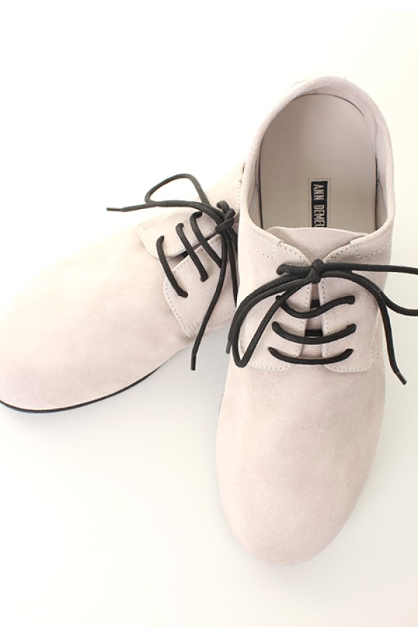 画像3: 【 50%OFF セール96,800円→48,400円】 ANN DEMEULEMEESTER アンドゥムルメステール SHOES SCAMOSCIATO BIANCO{2103941002-004(1414200302)-ADS} (3)