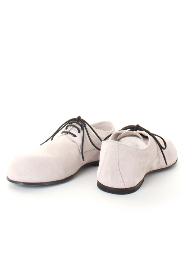 画像4: 【 50%OFF セール96,800円→48,400円】 ANN DEMEULEMEESTER アンドゥムルメステール SHOES SCAMOSCIATO BIANCO{2103941002-004(1414200302)-ADS} (4)