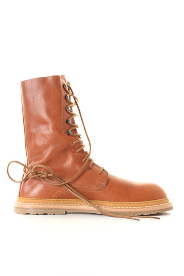 画像2: 【 50%OFF セール180,400円→90,200円】 ANN DEMEULEMEESTER アンドゥムルメステール SHOES BOZO BROWN{2103941011-041(1414206342)-ADS} (2)