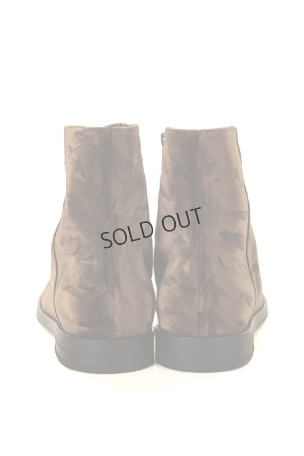 画像3: {SOLD}ANN DEMEULEMEESTER アンドゥムルメステール VELVET LAV VISONE{21-03-972010-00-048/1702-4208-412-080-AGA} (3)