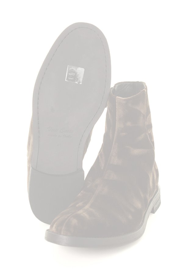 画像5:   ANN DEMEULEMEESTER アンドゥムルメステール VELVET LAV VISONE {21-03-972010-00-048／1702-4208-412-080-AGA}  :2103972010-048  (5)