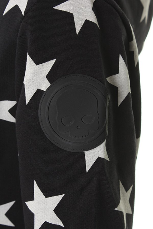 画像5: 【 50%OFF セール47,300円→23,650円】 HYDROGEN ハイドロゲン ALLOVER STARS HOODIE{210-65740001-150-AHS} (5)