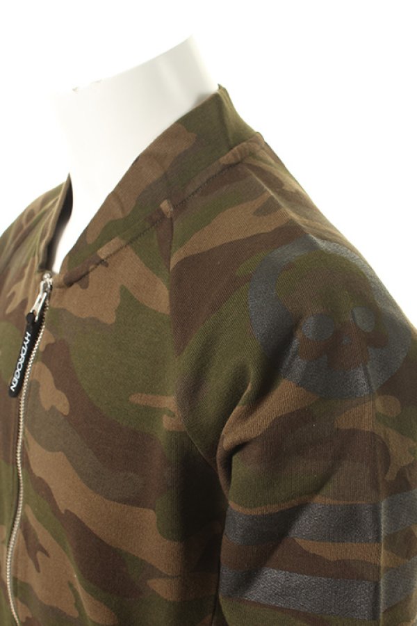 画像4: 【 50%OFF セール52,800円→26,400円】 HYDROGEN ハイドロゲン SUMMER HOCKEY FULLZIP SWEAT{210-82640002-435-AES} (4)