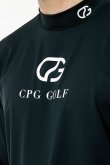 画像3: 【24SS新作】CPG GOLF シーピージーゴルフ グラフィックモックネックLS（ロングスリーブ）{-BDS} (3)