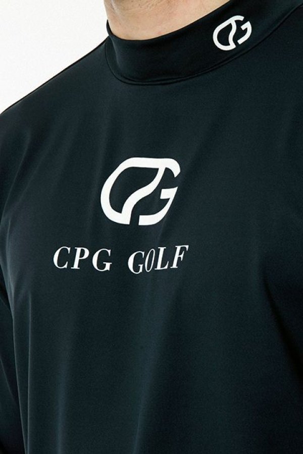 画像3: CPG GOLF シーピージーゴルフ グラフィックモックネックLS(ロングスリーブ){-BDS} (3)