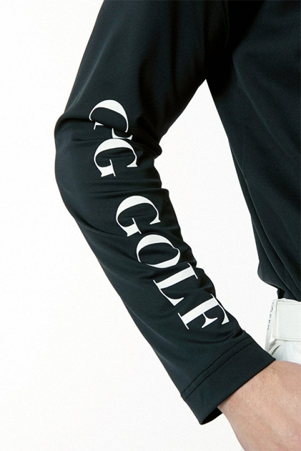 画像4: CPG GOLF シーピージーゴルフ グラフィックモックネックLS(ロングスリーブ){-BDS} (4)
