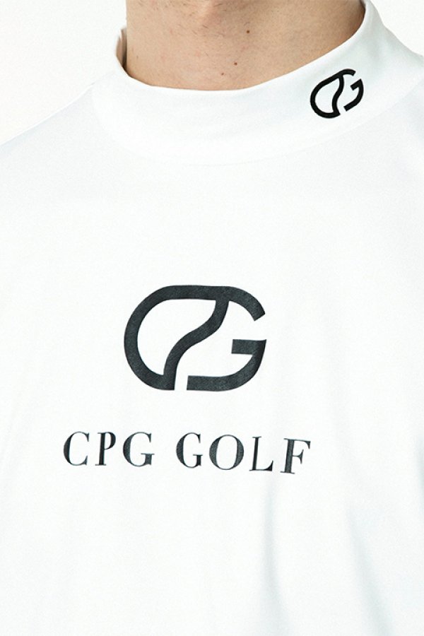 画像3: CPG GOLF シーピージーゴルフ グラフィックモックネックLS(ロングスリーブ){-BDS} (3)