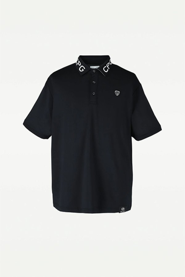 画像4: CPG GOLF シーピージーゴルフ 衿ロゴポロSS(ショートスリーブ){-BDS} (4)