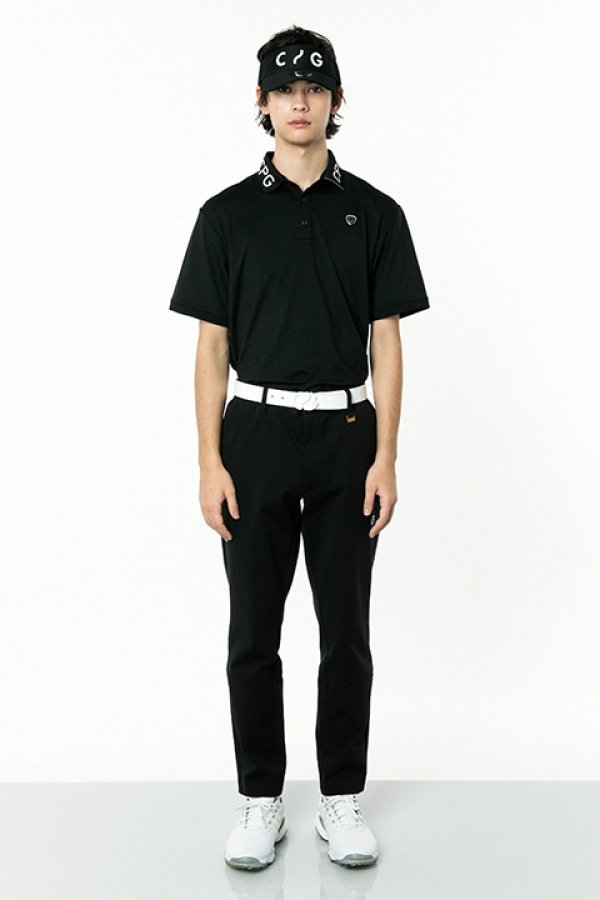 画像5: CPG GOLF シーピージーゴルフ 衿ロゴポロSS(ショートスリーブ){-BDS} (5)
