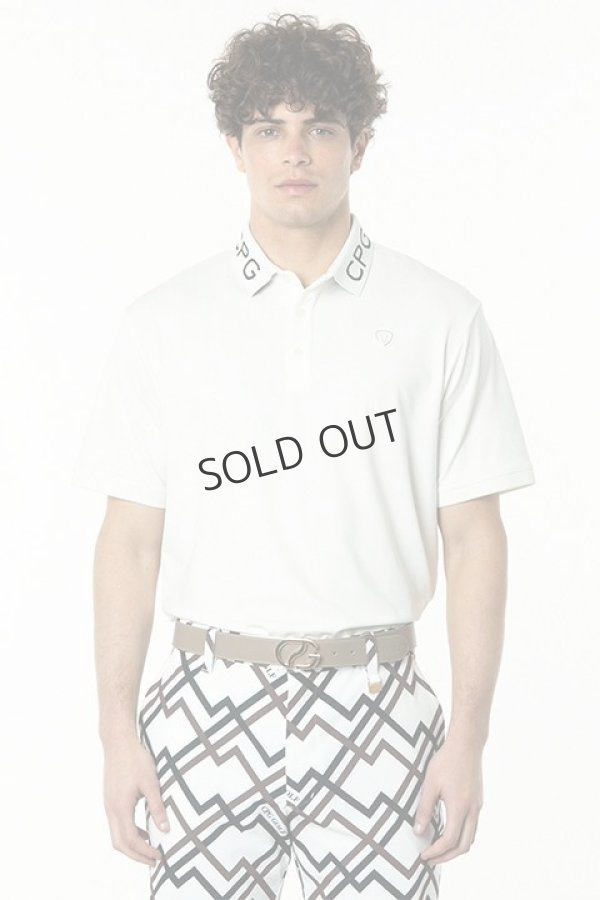 画像1: {SOLD}CPG GOLF シーピージーゴルフ 衿ロゴポロSS（ショートスリーブ）{-BDS} (1)