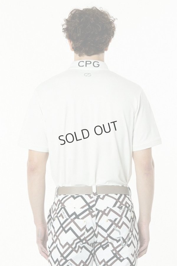 画像2: {SOLD}CPG GOLF シーピージーゴルフ 衿ロゴポロSS（ショートスリーブ）{-BDS} (2)
