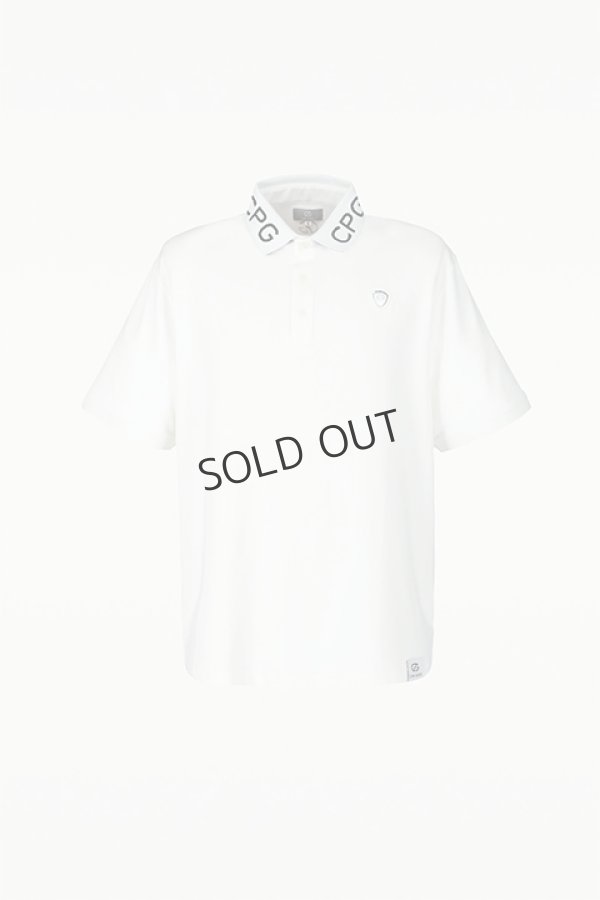 画像4: {SOLD}CPG GOLF シーピージーゴルフ 衿ロゴポロSS（ショートスリーブ）{-BDS} (4)