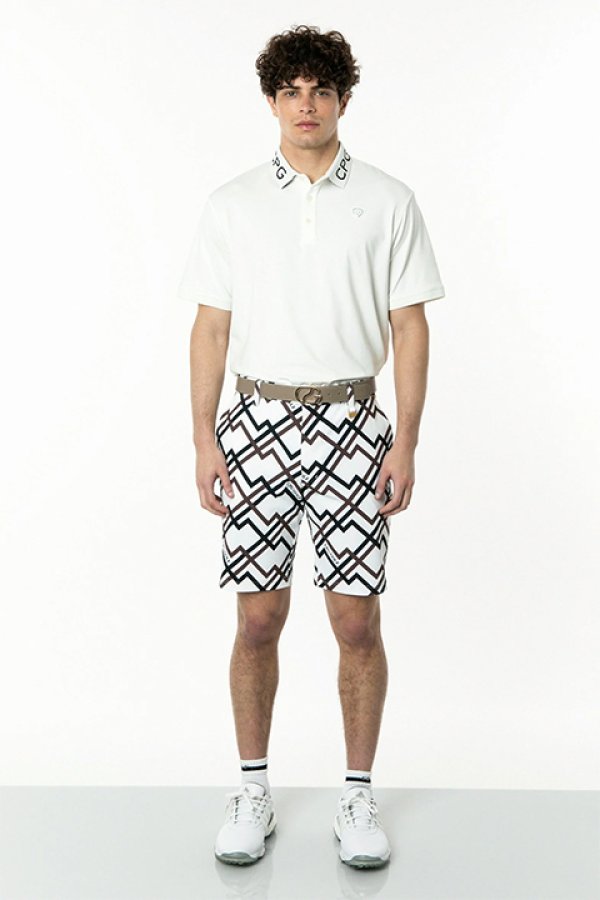 画像5: CPG GOLF シーピージーゴルフ 衿ロゴポロSS(ショートスリーブ){-BDS} (5)