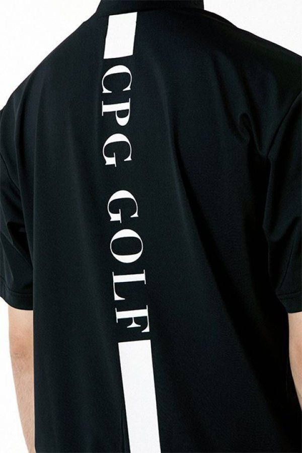 画像3: CPG GOLF シーピージーゴルフ 裾JQテープ付きモックネックSS{-BDS} (3)