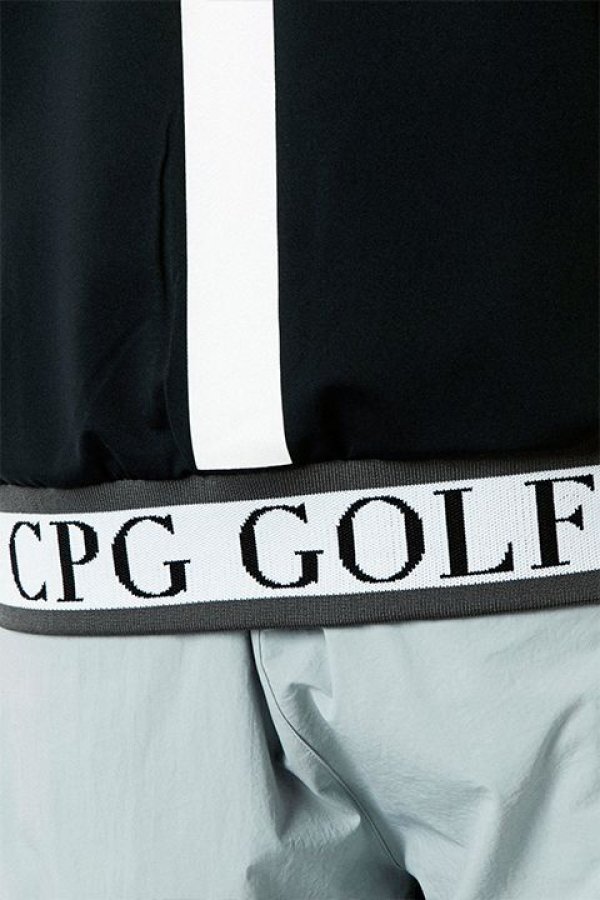 画像4: CPG GOLF シーピージーゴルフ 裾JQテープ付きモックネックSS{-BDS} (4)