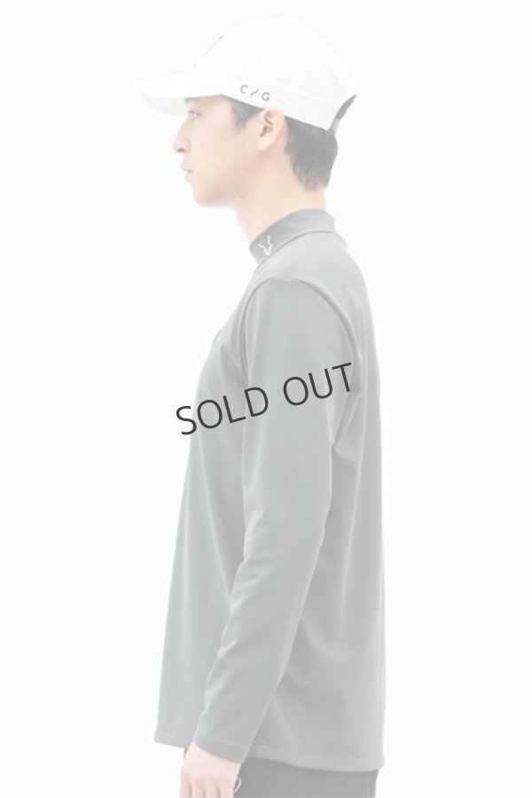 画像2: {SOLD}CPG GOLF シーピージーゴルフ ハイストレッチ裏起毛LS｜MEN{-BDA} (2)