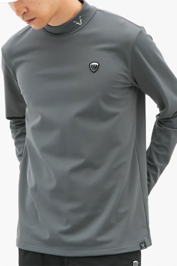 画像5: CPG GOLF シーピージーゴルフ ハイストレッチ裏起毛LS|MEN{-BDA} (5)
