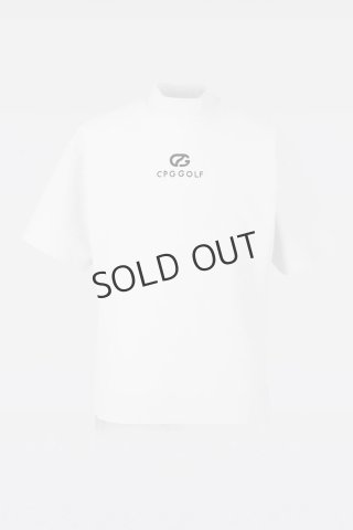 CPG ゴルフホワイトフレンチロゴトップス CPG ゴルフホワイトフレンチロゴトップス