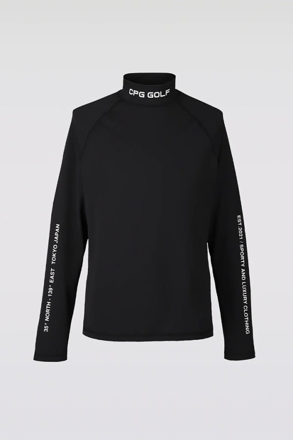 画像1: 【周年記念 10%OFF ｜24,200円→21,780円】 CPG GOLF シーピージーゴルフ RAGLAN MOCK NECK LS | MEN{-BES} (1)