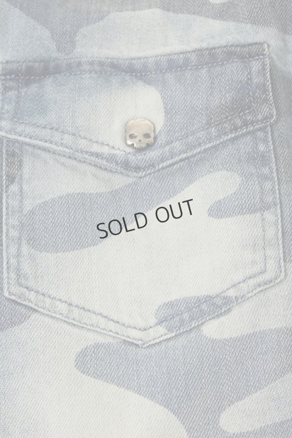 画像4: {SOLD}★KIDS/BABY★ HYDROGEN KIDS ハイドロゲン キッズ MILITARY DENIM AVVOCATO SHIRT{212-31659003-505-AFA} (4)