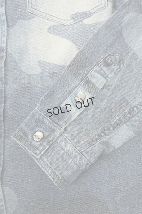 画像5: {SOLD}★KIDS/BABY★ HYDROGEN KIDS ハイドロゲン キッズ MILITARY DENIM AVVOCATO SHIRT{212-31659003-505-AFA} (5)