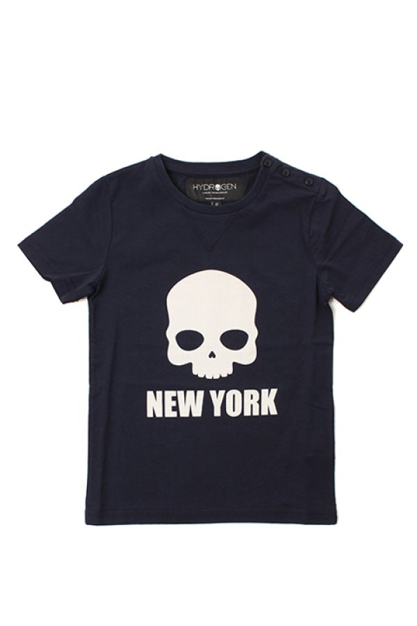 画像1: ★KIDS/BABY★ HYDROGEN KIDS ハイドロゲン キッズ NY 17 T-SHIRT{212-21541002-520-AFS} (1)