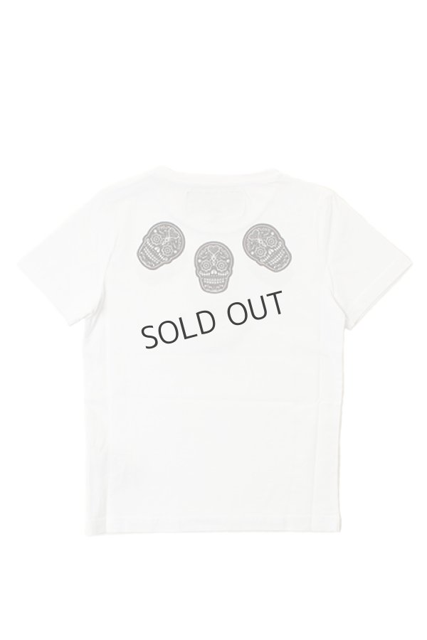 画像2: {SOLD}★KIDS/BABY★ HYDROGEN KIDS ハイドロゲン キッズ LTD ROUND SKULL T-SHIRT{212-21941001-100-AFS} (2)