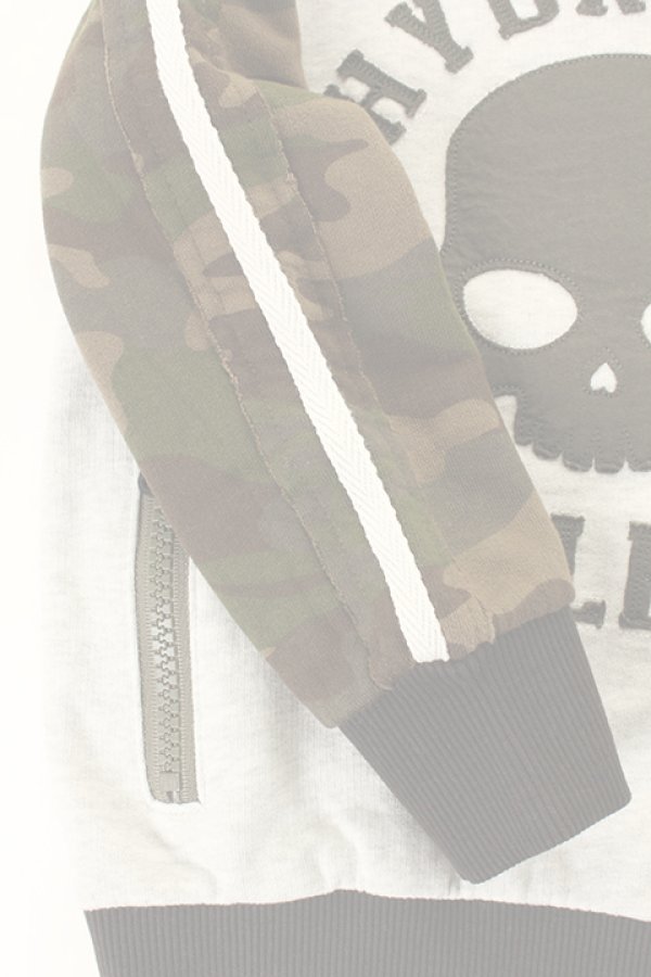 画像5:   ★KIDS/BABY★ HYDROGEN KIDS ハイドロゲン キッズ FELPA GIROCOLLO SPORTSWEAR COLLEGE{212-60939002-120-ADA} (5)