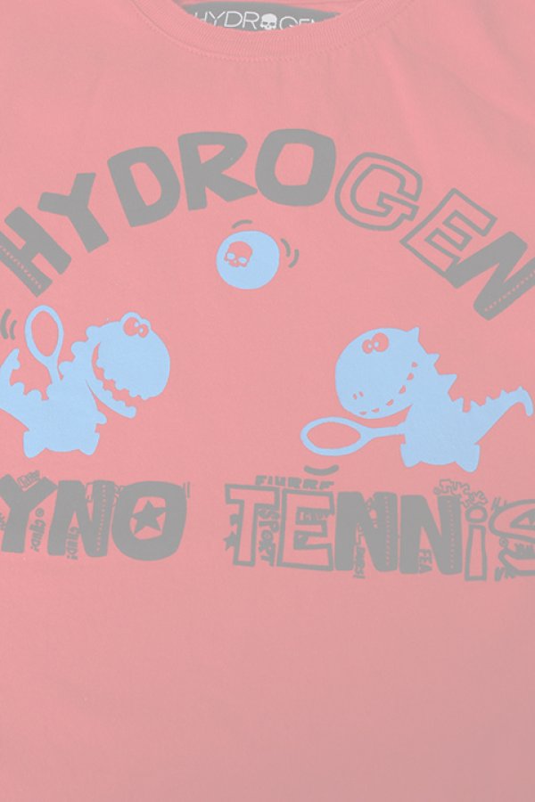画像5:   ★KIDS/BABY★ HYDROGEN KIDS ハイドロゲン キッズ T-SHIRT S/S DYNO TENNIS{212-80141001-250-AES} (5)