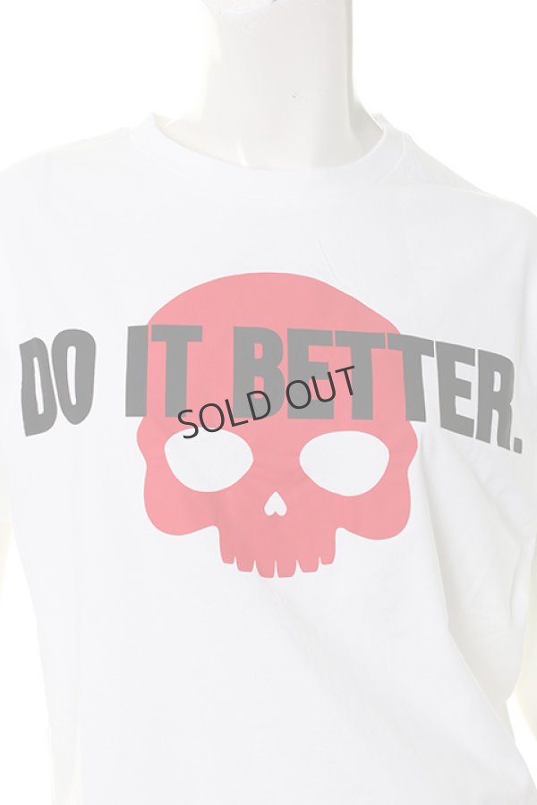画像4: {SOLD}HYDROGEN ハイドロゲン DO IT BETTER T-SHIRT{213-60841001-100-AHS} (4)