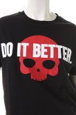 画像4: {SOLD}HYDROGEN ハイドロゲン DO IT BETTER T-SHIRT{213-60841001-150-AHS} (4)