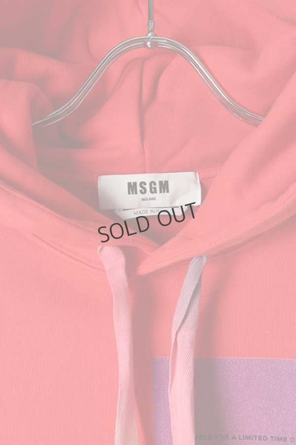 画像2: {SOLD}MSGM エムエスジーエム FELPA SWEATSHIRT{-BAS} (2)