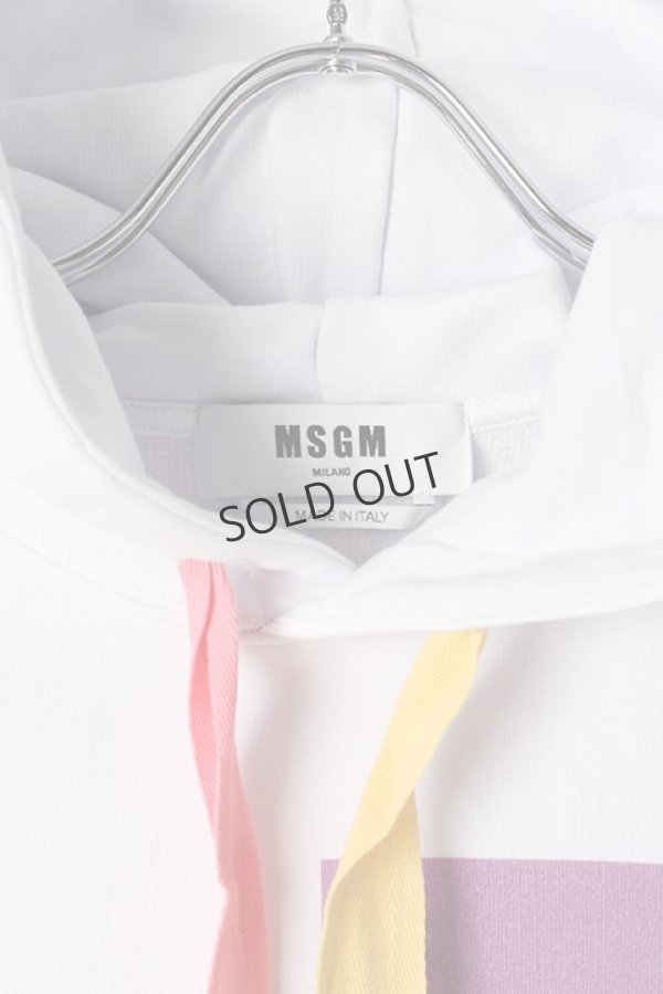 画像3: {SOLD}MSGM エムエスジーエム FELPA SWEATSHIRT{-BAS} (3)