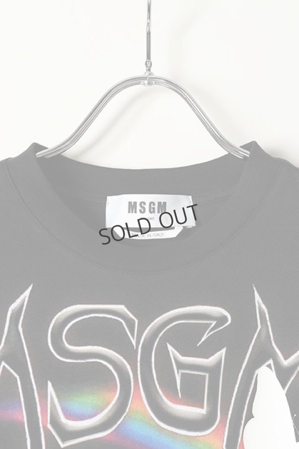 画像2: {SOLD}MSGM エムエスジーエム T-SHIRT（レディース）{-BAS} (2)