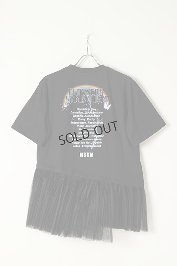 画像5: {SOLD}MSGM エムエスジーエム T-SHIRT（レディース）{-BAS} (5)