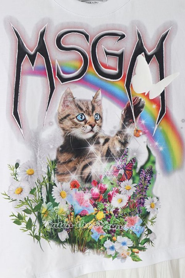 画像3: MSGM エムエスジーエム T-SHIRT(レディース){-BAS} (3)