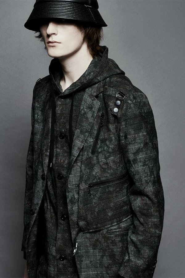 画像8: 【 50%OFF セール83,600円→41,800円】 roarguns ロアーガンズ BASKET DYE JACKET{-BAA} (8)