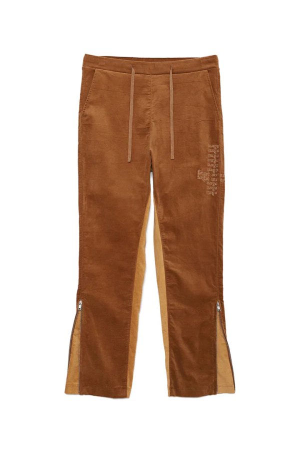 画像1: 【 30%OFF セール｜27,500円→19,250円】 MAYO メイヨー Forget me not LOUNGE PANTS{-BAA} (1)