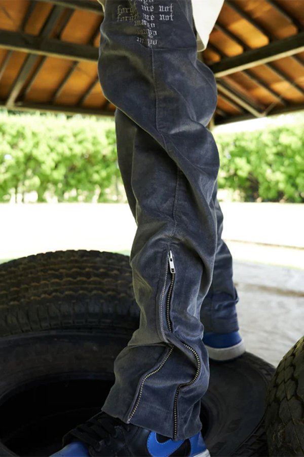 画像9: 【 30%OFF セール｜27,500円→19,250円】 MAYO メイヨー Forget me not LOUNGE PANTS{-BAA} (9)